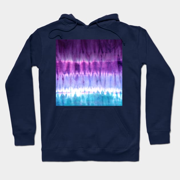 Purple and Blue Ombre Tie Dye Stripes